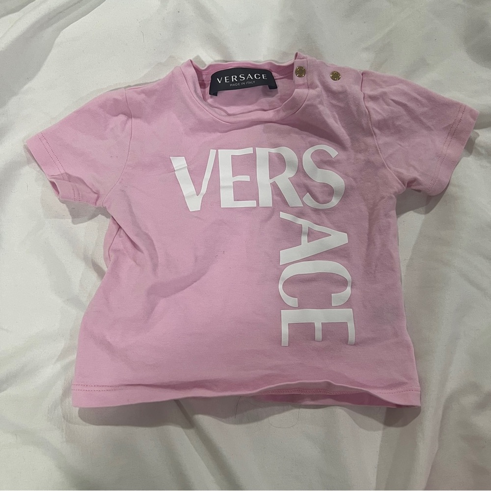 Baby Girl Versace Shirt Size 6/9 Months